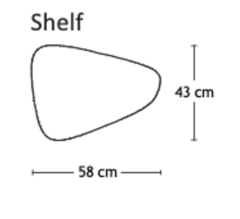 Andersen Furniture Laminate Shelf to C1 Sideboard