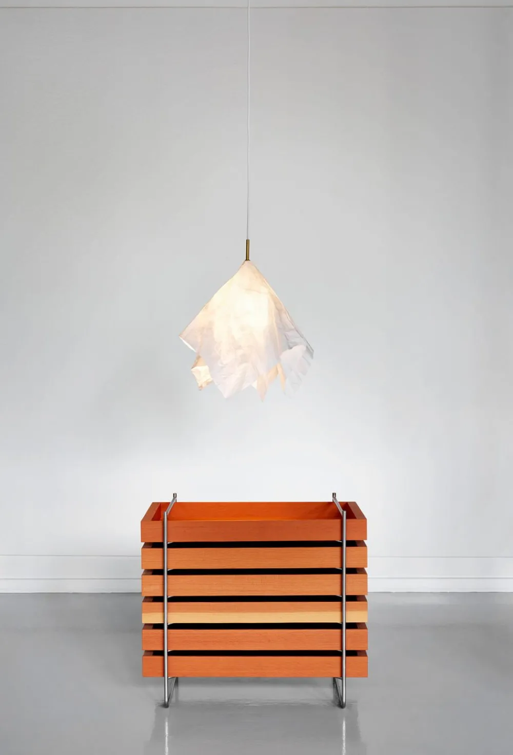 A. Petersen Lamp by Poul Christiansen White/Brass Best