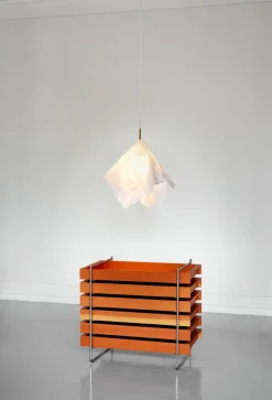 A. Petersen Lamp by Poul Christiansen White/Brass Best