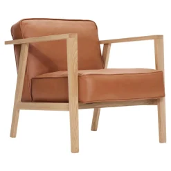 Andersen Furniture LC1 Loungechair Cognac Leather/Oak White matt lacquer Online