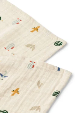 Kinder LIEWOOD Lewis Muslin Cloth 2-Pack