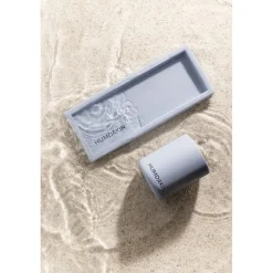 Humdakin Light sandstone toothbrush mug