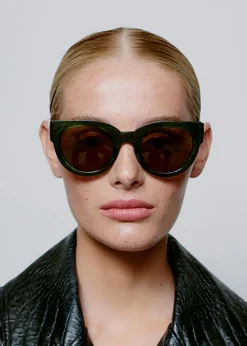 A. Kjærbede Lilly Green Marble Transparent Clearance