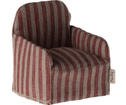 Maileg Lounge Chair, Mouse Red Fashion
