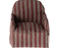 Maileg Lounge Chair, Mouse Red Fashion
