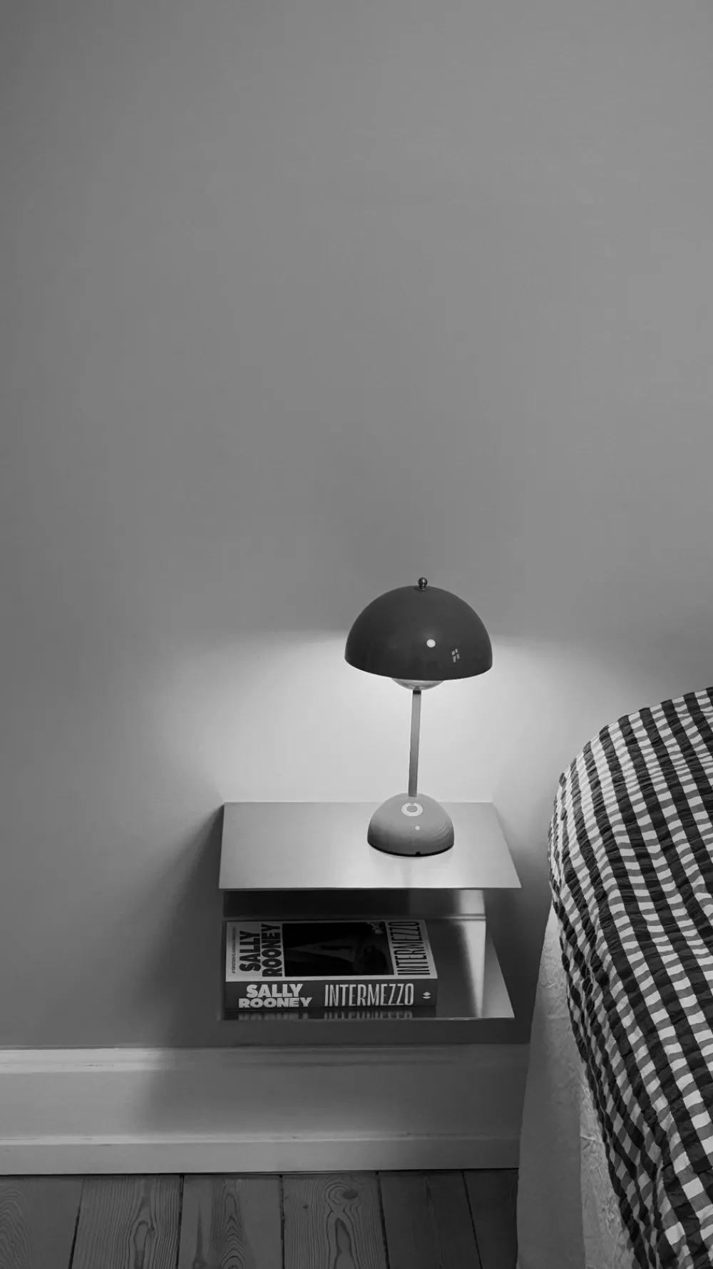 Acier Studio Lund Bedside Table Stainless Steel Clearance