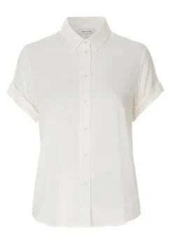 Samsøe & Samsøe Majan SS Shirt CLEAR CREAM Clearance