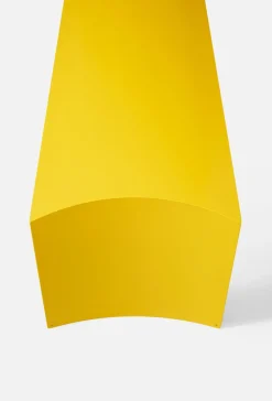 A. Petersen Metal Bench By Ole Schjøll Coated Yellow Discount