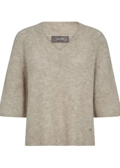 Mos Mosh MMTaci 3/4 V-neck Knit