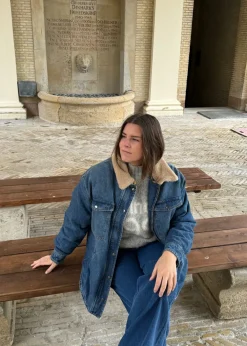 H2OFagerholt Mommy Jacket Blue Denim New