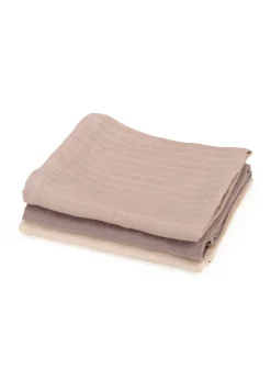 Sebra Muslins - 3 pcs. Moonlight Beige New