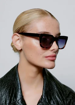 A. Kjærbede Nancy Black Demi Tortoise Online