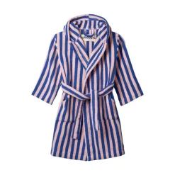 Bongusta Naram Kids Bathrobe lilac & neon yellow New