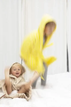 Bongusta Naram Kids Bathrobe creme & ink Sale