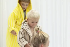 Bongusta Naram Kids Bathrobe creme & ink Sale