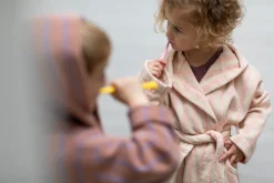 Bongusta Naram Kids Bathrobe tropical & creme Fashion