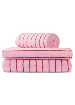 Bongusta Naram Towels Baby Pink / Ski Patrol Red Sale