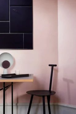 PLEASE WAIT to be SEATED Nouveau Pin / By All the way to Paris Oyster Grey / Brass - Medium Online