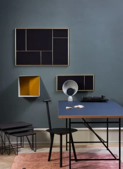 PLEASE WAIT to be SEATED Nouveau Pin / By All the way to Paris Oyster Grey / Brass - Medium Online