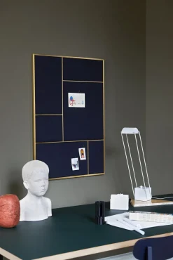 PLEASE WAIT to be SEATED Nouveau Pin / By All the way to Paris Oyster Grey / Brass - Medium Online