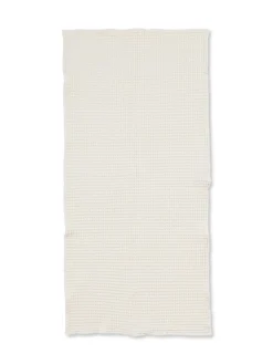 Ferm Living Organic Bath Towel Hvid Outlet