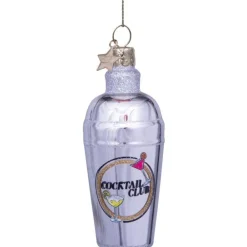 Vondels Ornament Glass Cocktail Shaker