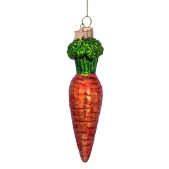 Vondels Ornament glass orange carrot