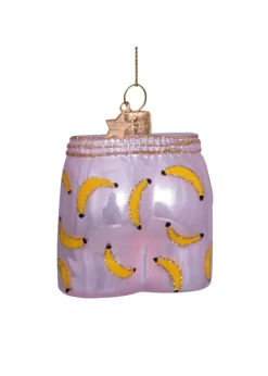 Vondels Ornament glass soft pink boxer shorts w/bananas Pink - Stock sale Hot