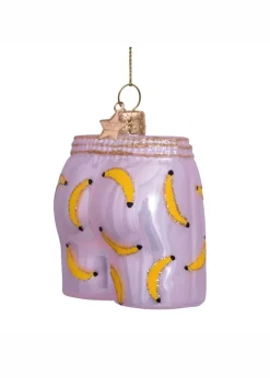 Vondels Ornament glass soft pink boxer shorts w/bananas Pink - Stock sale Hot