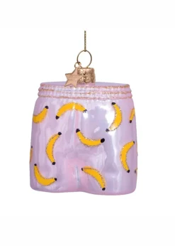 Vondels Ornament glass soft pink boxer shorts w/bananas Pink - Stock sale Hot