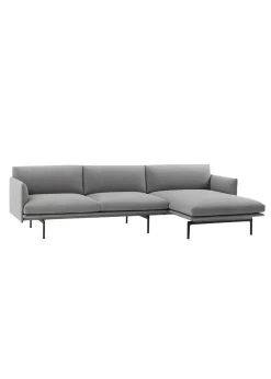 Muuto Outline Sofa / Chaise Lounge - Right