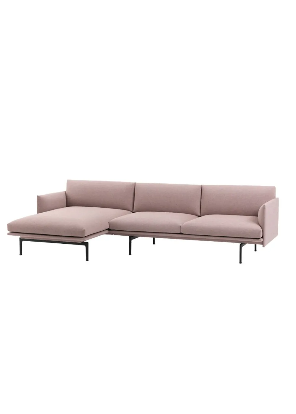 Muuto Outline Sofa / Chaise Lounge - Left