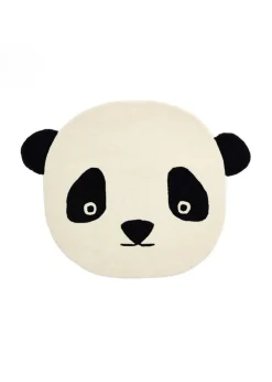 OYOY MINI Panda Rug 101 White / Black Hot