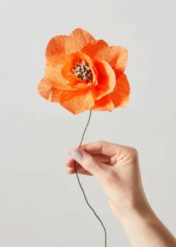 Studio About Paper Flower, Poppy