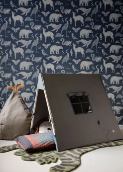 Ferm Living Pear Bean Bag Dusty Rose Hot