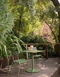 HOUE Pico Café Table - 60x60 cm - Round Base Beige Fashion