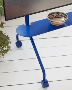 Pedestal Pipe Shelf Ultra Marine New