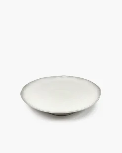 Serax Plate On Foot La Mère Off white L Sale