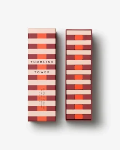 PRINTWORKS Play - Tumbling Towers Red Multi Clearance