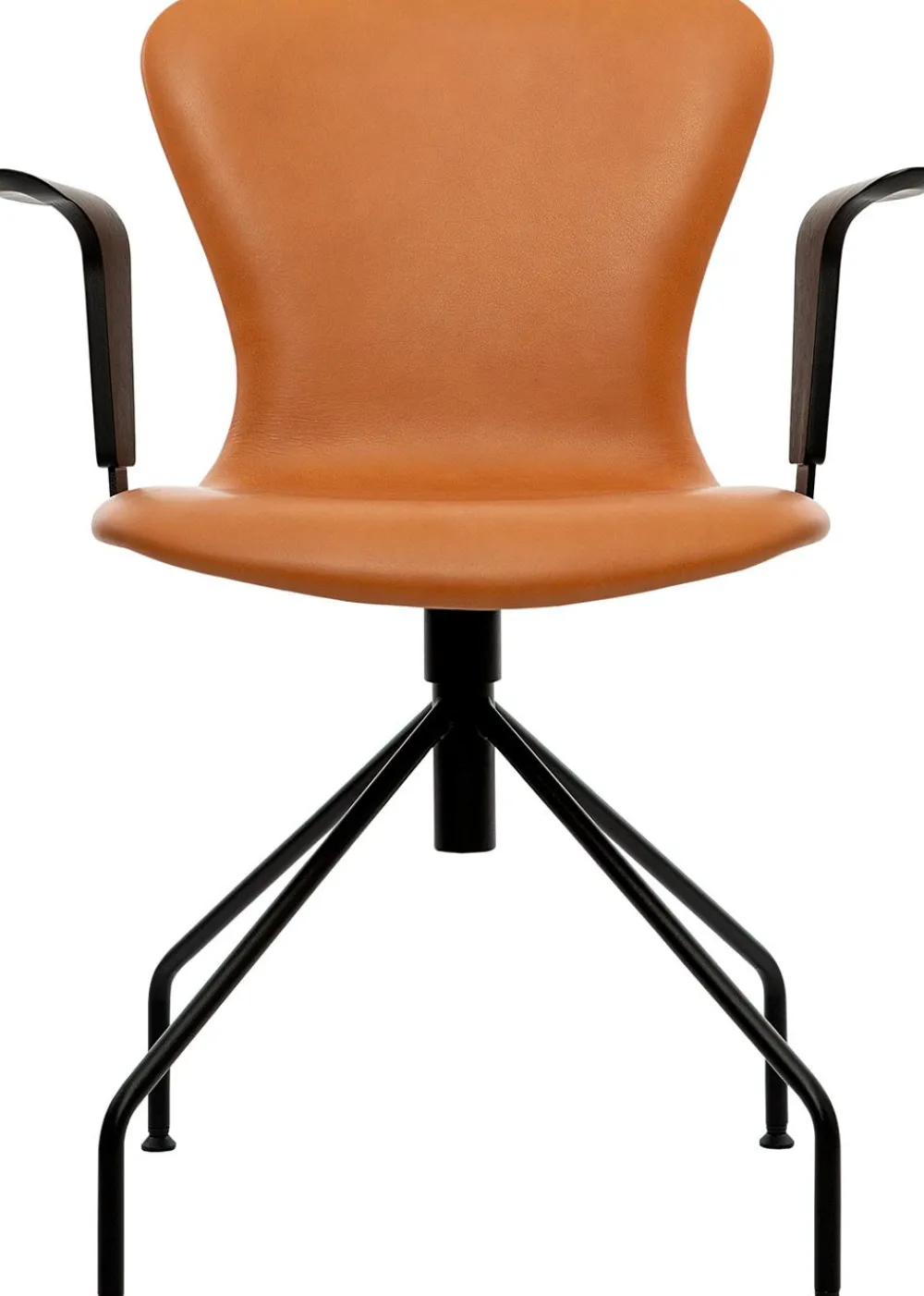 Bruunmunch PLAY Arm chair Swing Fully Upholstered: Cognac Hero Leather Sale