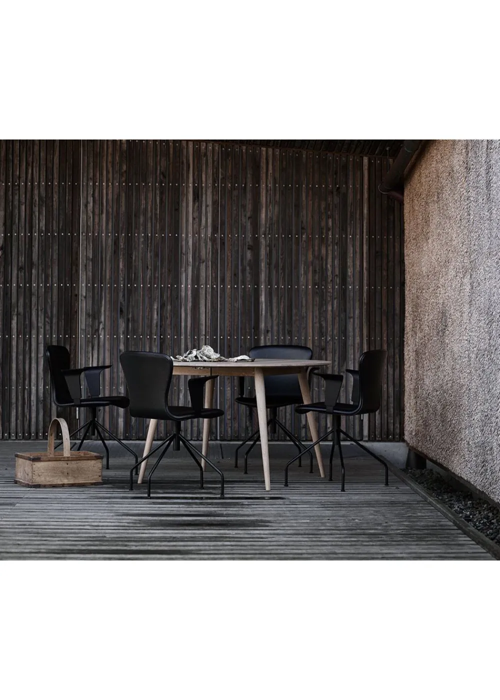 Bruunmunch PLAY Arm chair Swing Fully Upholstered: Cognac Hero Leather Sale