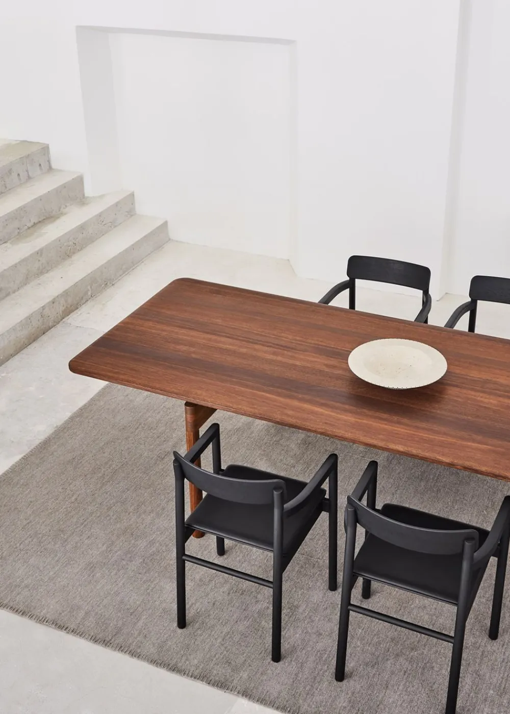 Fredericia Furniture Post Chair 3446 by Cecilie Manz Sunniva 717 / Lacquered Oak Sale