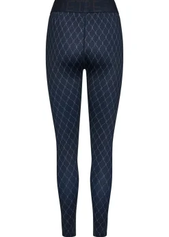 Hype The Detail Printed Leggings Dark Blue Best
