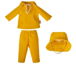 Maileg Rainwear w. hat, Teddy dad Yellow Sale