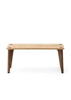 WeDoWood Rank Bench Light & Dark Oak Clearance
