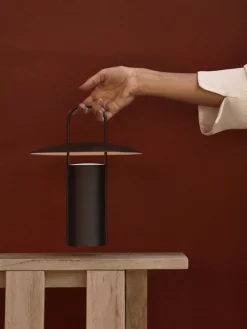 Audo Copenhagen Ray Table Lamp, Portable Black Best