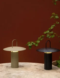 Audo Copenhagen Ray Table Lamp, Portable Black Best