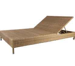 Cane-line Rest Sunbed, Double Natural, Cane-line Flat Weave Hot