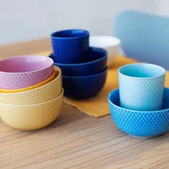 Lyngby Porcelain Rhombe Mug 33 cl