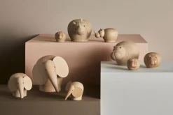 Woud Rina - Rhinoceros Massivt egetræ - Medium Hot